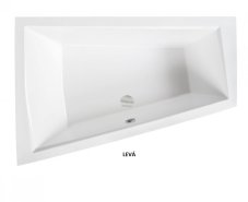 Asymetrická vana INTIMA DUO