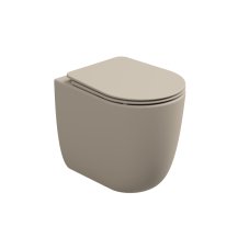 WC mísa stojící Hit, rimless, keramická, sabbia matná, HIWC01034FI
