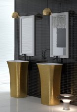 Volně stojící umyvadlo ASSOS GLAM - zlatá Volně stojící umyvadlo ASSOS GLAM - zlatá