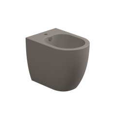 Bidet stojící Like, keramický, cashmere matný, s otvorem pro baterii, LKBI01030FI