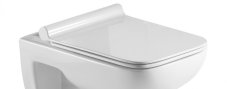 WC sedátko ADATTO SLIM soft-close, hranaté