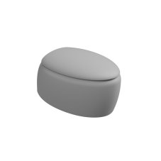 WC závěsné Touch, keramické, perla matné, rimless,  TOWCSOSC033FI