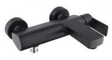 Baterie SAT B-Way vanová bez sprchového setu 150 mm černá matná SATBSBW222