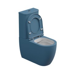 WC kombi Like,  rimless, dvoubarevné, včetně sedátka, LKSETMBLBI000027
