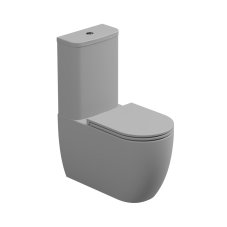 WC kombi Like, rimless, perla matné, včetně sedátka, LKSETMBL033