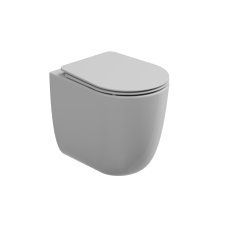 WC mísa stojící Hit, rimless, keramická, bílá lesklá, HIWC01000FI