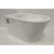 Bidet OVALE BASSO II 36×55×32 cm závěsný bílý OLKLT1003F