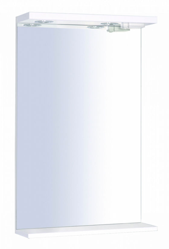 zrcadlo s osvětlením Keramia Pro 60x80 cm PROZRCK60IP bílá