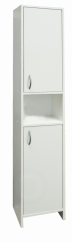 koupelnová skříňka vysoká Multi Praxis INCA35LP 33,5x25,5 cm bílá