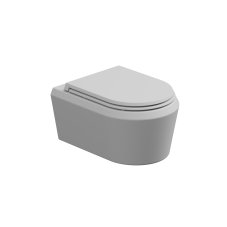 WC závěsné Cruise, rimless, bílé matné, zadní odpad, CRWCSO001