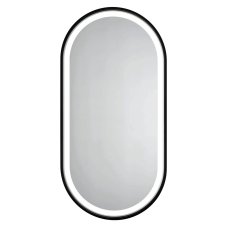 Zrcadlo s LED osvětlením ERFURT BLACK
