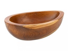 Umyvadlo na desku Sodo Teak, teakové, oválné, CP950SOT