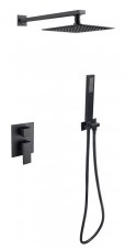 Podomítkový sprchový set SLIM MODERN/VARIUM II Černá