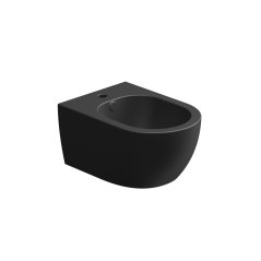 Bidet Like závěsný, keramický, černý matný, LKBISO003FI