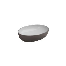 Umyvadlo na desku Easy 55 keramické, dvoubarevné, 55x42 cm, EALAVOV55BI000029