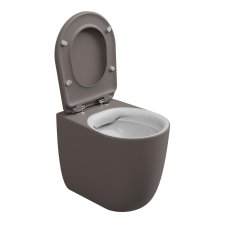 WC mísa stojící Hit, rimless, keramická, dvoubarevná, HIWC01BI000029FI