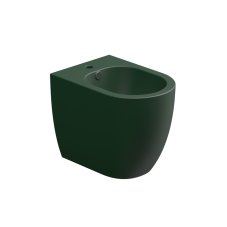 Bidet stojící Like, keramický, smeraldo  matný, s otvorem pro baterii, LKBI01036FI