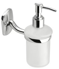 RUMBA dávkovač mýdla 150ml, mléčné sklo