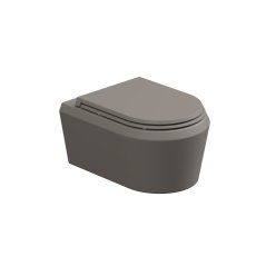 WC závěsné Cruise, rimless, cashmere matné, zadní odpad, CRWCSO030