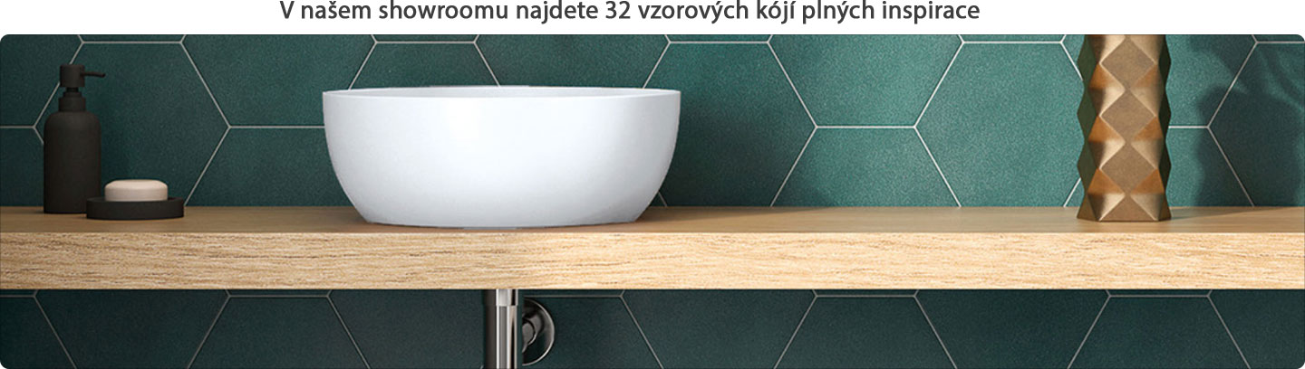 V našem showroomu najdete 32 vzorových kójí plných inspirace V našem showroomu najdete 32 vzorových kójí plných inspirace