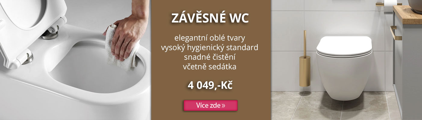 WC bez oplachového okruhu WC bez oplachového okruhu