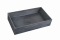 Triomini cemento umyvadlo na desku bez přepadu 64x36,5x14 cm antracit beton mat CEM6437A