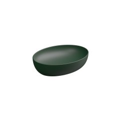 Umyvadlo na desku Easy 55 keramické, smeraldo matné, 55x42 cm, EALAVOV55036