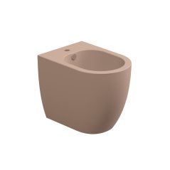 Bidet stojící Like, keramický, cipria matný, s otvorem pro baterii, LKBI01032FI
