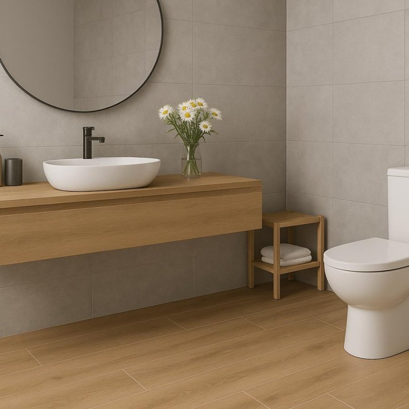 dlažba West Wood Teak  20x120cm rektifikovaná