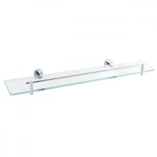 Polička SAT Cube Way s hrazdou 60 cm chrom, SPI24