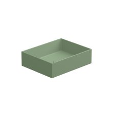 Umyvadlo na desku Zenith FS 50 keramické, saliva matné, 50x40 cm, ZELAVFS50031