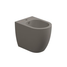 Bidet stojící Like, keramický, cashmere matný, s otvorem pro baterii, LKBI01030FI