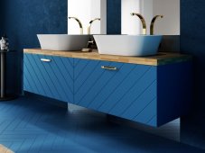 Spodní skříňka FLOO modrá matná Spodní skříňka FLOO modrá matná