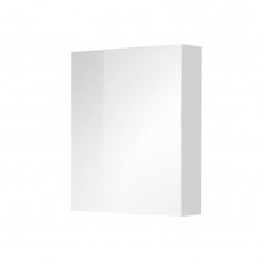 Koupelnová galerka 60 cm, zrcadlová skříňka, bílá, CN715GB