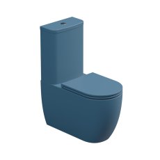 WC kombi Like,  rimless, dvoubarevné, včetně sedátka, LKSETMBLBI000027