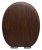 WC sedátko Glacera MDF ořech 2073 softclose