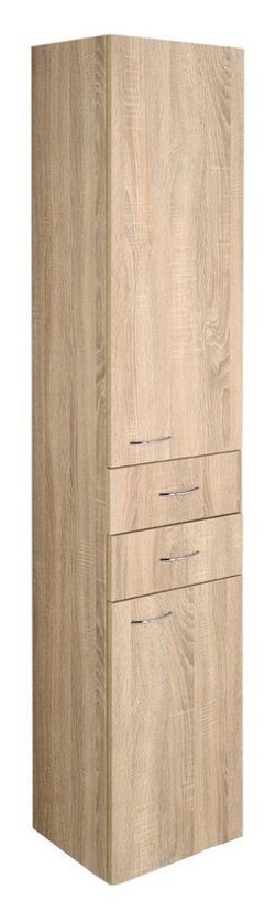 ZOJA/KERAMIA FRESH skříňka vysoká 35x184x29cm, dub platin