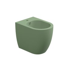Bidet stojící Like, keramický, salvia matný, s otvorem pro baterii, LKBI01031FI