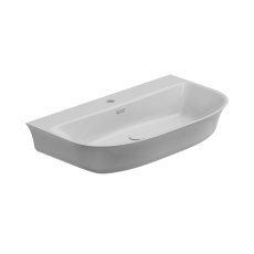 Umyvadlo Flut BW 80 keramické, bílé lesklé, 80x48 cm, FLLAVBW80000