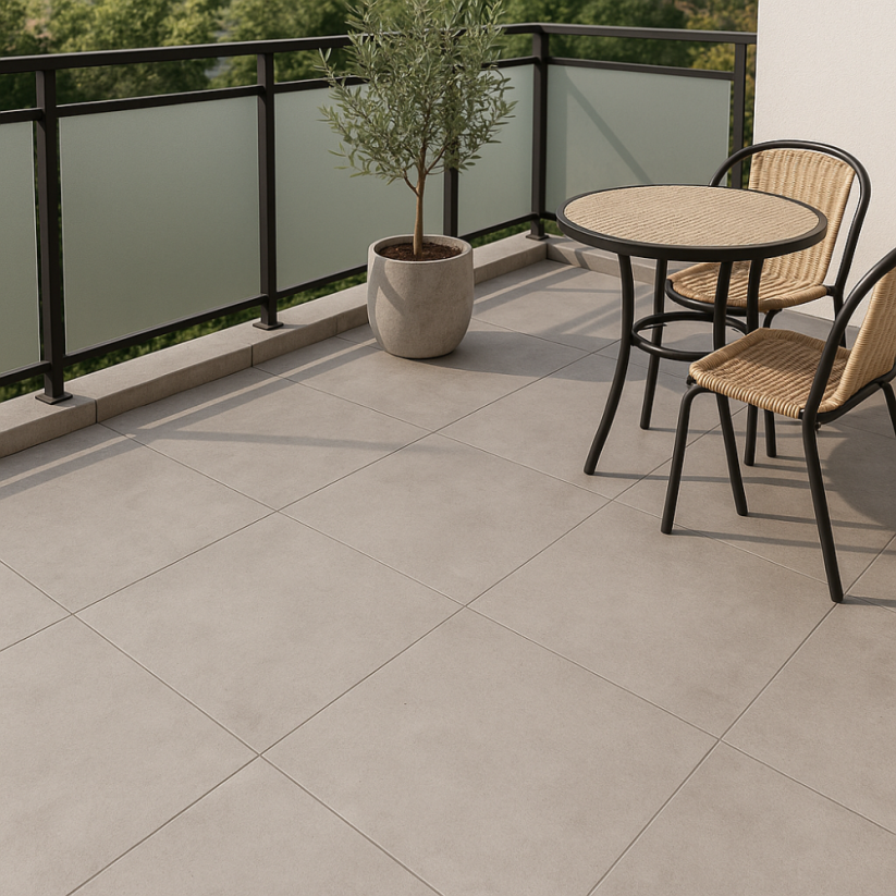 dlažba Beton Light Grey  60x60cm rektifikovaná