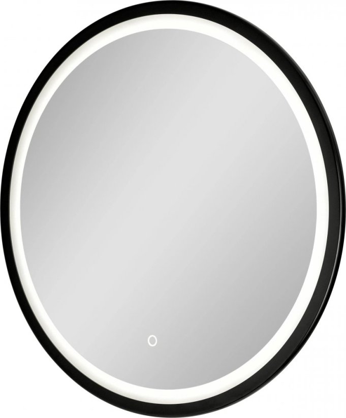 Zrcadlo s LED osvětlením GEISA BLACK