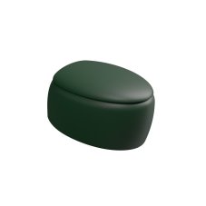 WC závěsné Touch, keramické, smeraldo matné, rimless,  TOWCSOSC036FI
