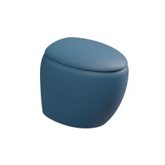 WC mísa stojící Touch, rimless , keramická, denim matnáTOWC01SC027FI