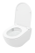 WC závěsné Sanivel Ultra Flush, rimless, keramické, bílé lesklé,  SANI018