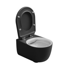 WC závěsné Hit, rimless, dvoubarevné, zadní odpad, HIWCSOBI000003