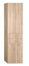 ZOJA/KERAMIA FRESH skříňka vysoká se zásuvkami 50x184x29cm, dub platin