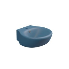 Umyvadlo Touch, keramické, denim matné, 47x49,5 cm, TOLAV47027