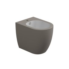 Bidet stojící Like, keramický, dvoubarevný, s otvorem pro baterii, LKBI01BI000030FI