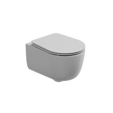 WC závěsné Hit, rimless, bílý lesklý, zadní odpad, HIWCSO000FI