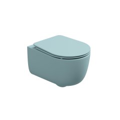 WC závěsné Hit, rimless, ice matný, zadní odpad, HIWCSO037FI